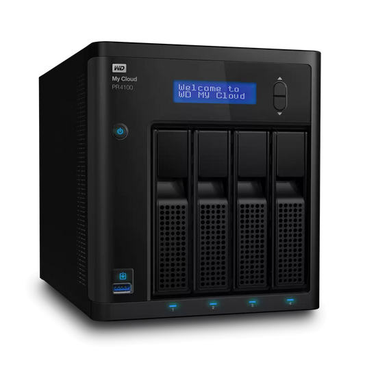 WESTERN DIGITAL MY CLOUD PRO PR4100 NETWORK ATTACHED STORAGE