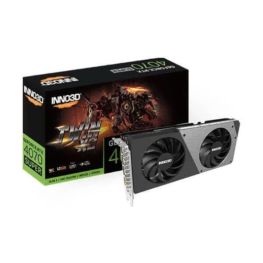 INNO3D GEFORCE RTX 4070 SUPER 12GB TWIN X2 GRAPHIC CARD