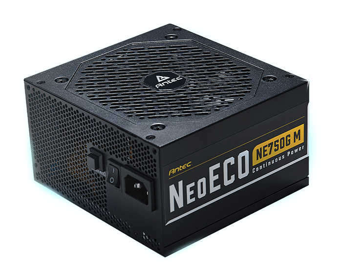 ANTEC NE750G M 750 WATT 80 PLUS GOLD SMPS