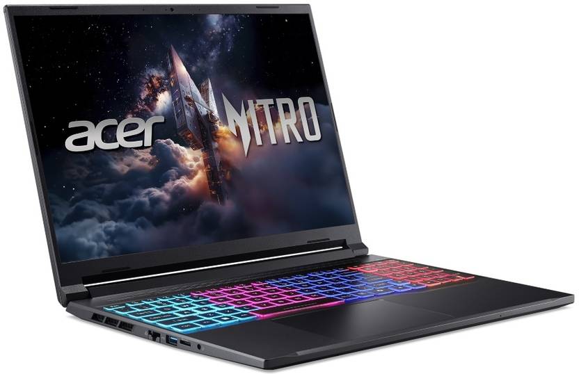 ACER NITRO V16S AI NH.QZYSI.001 [R7-260/16GB/1TB SSD/WIN11 HOME/16.0"/8GB-RTX5060 GRAPHICS/1 YEAR(S)/BLACK]