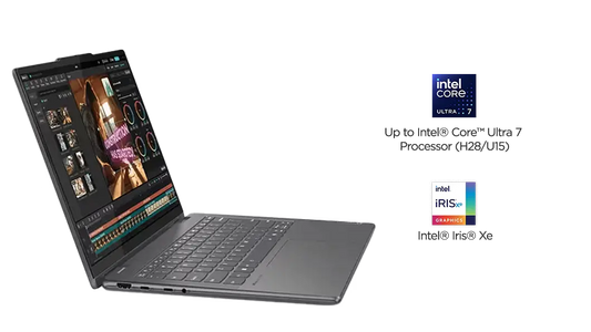 LENOVO YOGA 7I 83DJ006XIN [ULTRA 5-125H 14TH GEN/16GB/1TB SSD/WIN11 HOME+MSO/14.0 Inch TOUCH/INTEGRATED GRAPHICS /1 YEAR(S)/BLACK/DIGITAL PEN]