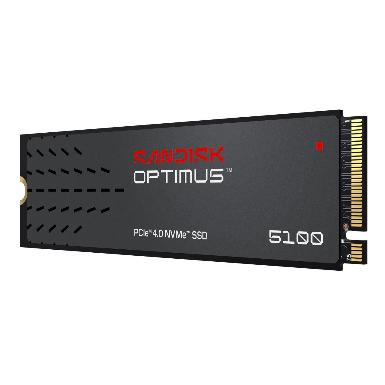 SanDisk Optimus 5100 500GB NVMe SSD, PCIe 4.0 x4, Up to 6600MB/s Read, 5600MB/s Write, M.2 2280