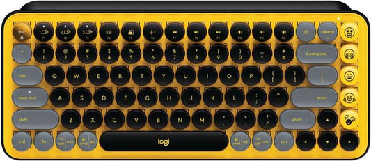 LOGITECH POP KEYS MECHANICAL WIRELESS KEYBOARD YELLOW