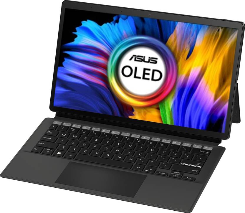 ASUS VIVOBOOK 13 SLATE OLED INTEL PENTIUM QUAD CORE N6000 - (8 GB/256 GB SSD/WINDOWS 11 HOME) T3300KA-LQ111WS 2 IN 1 LAPTOP  (13.3 INCH, BLACK, 0.78 KG, WITH MS OFFICE)