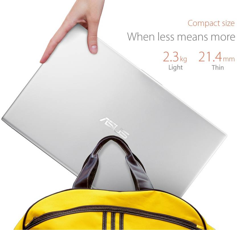 ASUS VIVOBOOK 17 INTEL CORE I5 11TH GEN 1135G7 - (16 GB/1 TB HDD/256 GB SSD/WINDOWS 11 HOME) X712EA-AU511WS LAPTOP  (17.3 INCH, TRANSPARENT SILVER, 2.30 KG, WITH MS OFFICE)