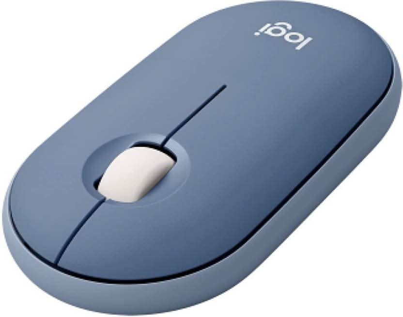 LOGITECH PEBBLE M350 WIRELESS MOUSE- BLUEBERRY