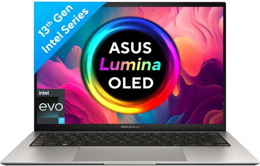 ASUS Zenbook S 13 OLED 1 cm Thin & 1 kg Light, Intel EVO Intel Core i7 13th Gen 1335U - (16 GB/1 TB SSD/Windows 11 Home) UX5304VA-NQ742WS Thin and Light Laptop  (13.3 Inch, Basalt Grey, 1.00 kg, With MS Office)