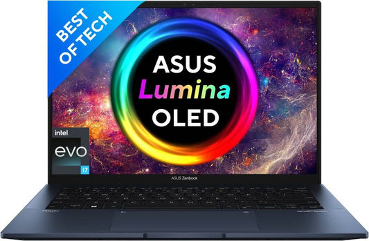 ASUS ZENBOOK 14 OLED INTEL EVO P-SERIES INTEL CORE I7 12TH GEN 1260P - (16 GB/512 GB SSD/WINDOWS 11 HOME) UX3402ZA-KM731WS THIN AND LIGHT LAPTOP  (14 INCH, PONDER BLUE, 1.39 KG, WITH MS OFFICE)