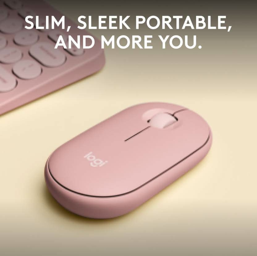 LOGITECH PEBBLE M350 ROSE