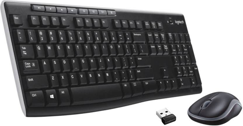 LOGITECH MK270R WIRELESS KEYBOARD AND MOUSE COMBO