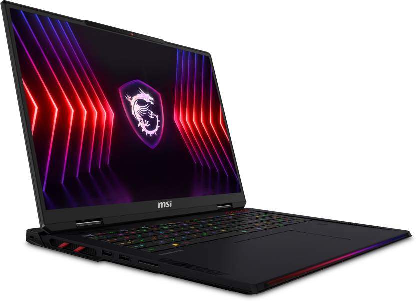 MSI RAIDER A18 HX A7VHG-017IN CORE_BLACK(AL)+MIDNIGH/RYZEN 9 7945HX/RTX 4080/GDDR6 12GB/16GB*2/1TB/IPS-LEVEL QHD+ 18(240HZ)