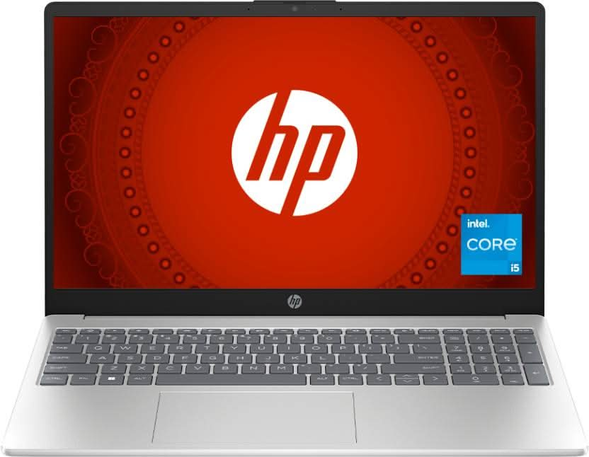 HP 15 FD0315TU [CI5-1334U 13TH GEN/16GB/512GB SSD/WIN11 HOME+MSO/15.6 INCH/INTEGRATED GRAPHICS /1 YEAR(S)/SILVER]