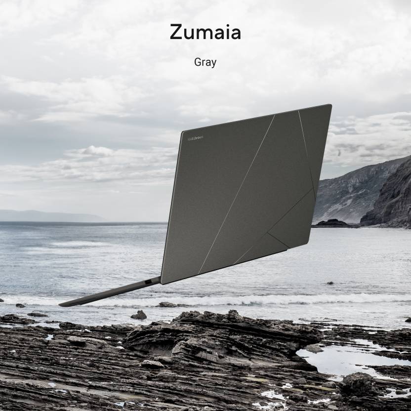 ASUS ZENBOOK S 14 OLED (2024) - NEXT-GEN AI PC, WITH TOUCHSCREEN, INTEL CORE ULTRA 7 - (32 GB/1 TB SSD/WINDOWS 11 HOME) UX5406SA-PZ7761WS | UX5406SA-PZ357WS THIN AND LIGHT LAPTOP (14 INCH, ZUMAIA GRAY, 1.20 KG, WITH MS OFFICE)