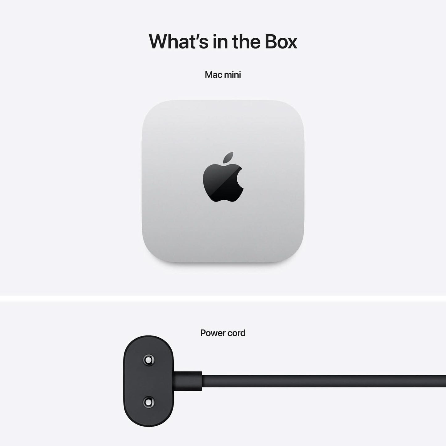 Apple Mac mini M4 chip with 10-core CPU and 10-core GPU, 24GB, 512GB SSD