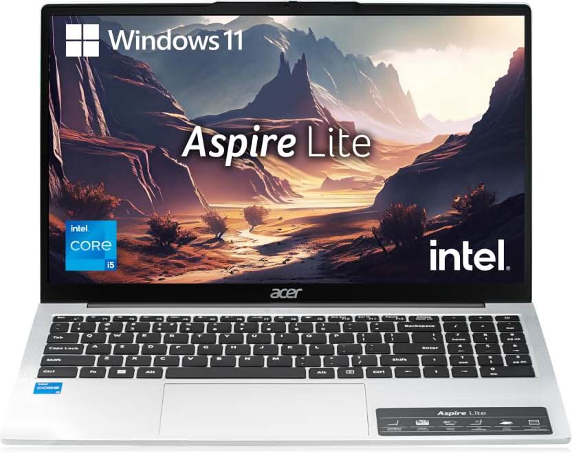 ACER ASPIRE AL15-52H UN.347SI.009 [CI5-12450H 12TH GEN/16GB/512GB SSD/WIN11 HOME/15.6 INCH/INTEGRATED GRAPHICS /1 YEAR(S)/SILVER]