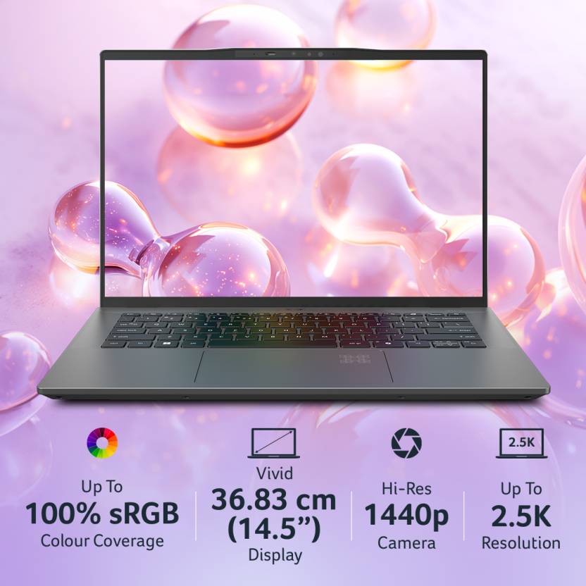 ACER SWIFT GO 14 AI NX.KYXSI.001 [X1P-X PLUS SNAPDRAGON/16GB/512GB SSD/WIN11 HOME+MSO/14.0 INCH/INTEGRATED GRAPHICS /1 YEAR(S)/GREY]