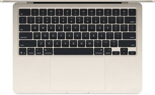 Apple MacBook Air Apple M4 - (16 GB/256 GB SSD/macOS Sequoia) MW0Y3HN/A (13.6 inch, Starlight, 1.24 kg)
