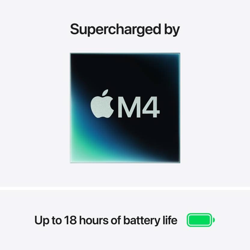 Apple MacBook Air Apple M4 - (16 GB/512 GB SSD/macOS Sequoia) MC6U4HN/A  (13.6 inch, Sky Blue, 1.24 kg)