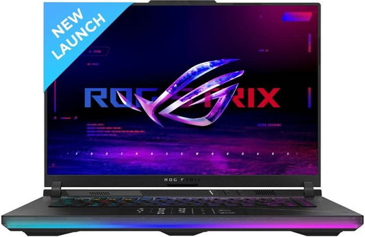ASUS ROG Strix SCAR 16 with 90WHr Battery Intel HX-Series Intel Core i9 13th Gen 13980HX - (32 GB/1 TB SSD/Windows 11 Home/12 GB Graphics/NVIDIA GeForce RTX 4080/240 HZ/175 TGP) G634JZ-N4062WS Gaming Laptop  (16 Inch, Black, 2.50 Kg, With MS Office)