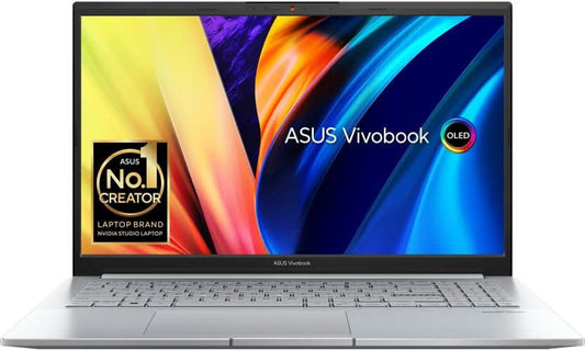 ASUS Vivobook Pro 15 OLED Intel Core i5 12th Gen 12450H - (16 GB/512 GB SSD/Windows 11 Home/4 GB Graphics/NVIDIA GeForce RTX 3050) K6500ZC-L502WS Gaming Laptop  (15.6 Inch, Cool Silver, 1.80 kg, With MS Office)