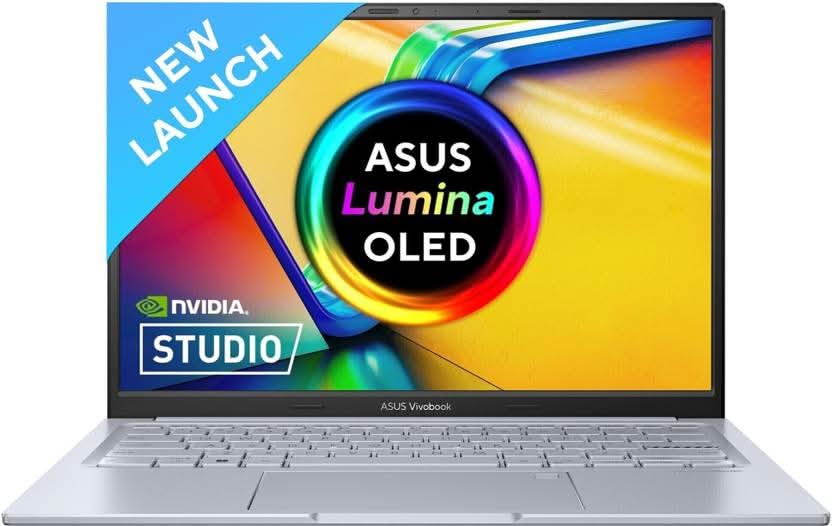 ASUS Vivobook 14X OLED For Creator, Intel H Series Intel Core i5 13th Gen 13500H - (16 GB/512 GB SSD/Windows 11 Home/4 GB Graphics/NVIDIA GeForce RTX 2050/90 Hz/50 TGP) K3405VFB-KM542WS Gaming Laptop  (14 Inch, Cool Silver, 1.40 Kg, With MS Office)