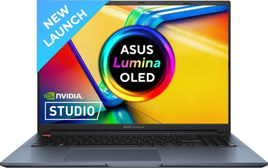 ASUS Vivobook Pro 16 OLED For Creator, Intel H-Series Intel Core i9 13th Gen 13900H - (16 GB/1 TB SSD/Windows 11 Home/6 GB Graphics/NVIDIA GeForce RTX 4050/120 Hz/65 TGP) K6602VU-LZ951WS Gaming Laptop  (16 Inch, Quiet Blue, 1.90 Kg, With MS Office)