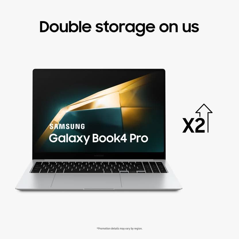 Samsung Galaxy Book4 Pro Evo AI PC Intel Core Ultra 5 125H - (16 GB/512 GB SSD/Windows 11 Home) NP960XGK-KG1IN / NP960XGK-LG1IN Thin and Light Laptop (16 inch, Moonstone Gray, 1.56 kg, With MS Office)