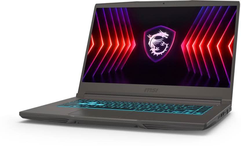 MSI Thin A15 AMD Ryzen 5 Hexa Core 7535HS - (16 GB/512 GB SSD/Windows 11 Home/4 GB Graphics/NVIDIA GeForce RTX 3050/144 Hz) Thin A15 B7UC-284IN Gaming Laptop (15.6 Inch, Cosmos Gray, 1.86 Kg, With MS Office)
