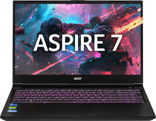 Acer Aspire 7 Intel Core i5 13th Gen 13420H - (16 GB/512 GB SSD/Windows 11 Home/6 GB Graphics/NVIDIA GeForce RTX 3050) A715-79G Gaming Laptop  (15.6 Inch, Black, 1.99 Kg)