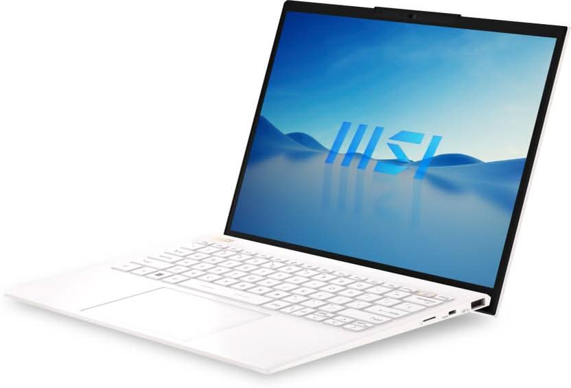 MSI Prestige 13 Evo Intel Core i5 12th Gen 1240P - (8 GB/512 GB SSD/Windows 11 Home) Prestige 13 Evo A12M-085IN Thin and Light Laptop (13.3 Inch, Pure White, 0.99 Kg)