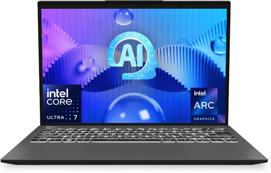 MSI Prestige 13 AI+ A3MG Intel Core Ultra 7 processor 355, 16GB LPDDR5 Ram, 1TB NVMe PCIe SSD, 13.3 Inch, 16:10, 2.8K (2880 x 1800) OLED panel, Intel Arc Graphics, Windows11 Home, Office Home 2024 + M365 1 YR, 2 Years Warranty, Platinum Gray