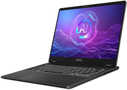 MSI Prestige 14 AI Evo Intel Core Ultra 7 255H - (32 GB/1 TB SSD/Windows 11 Home) Prestige 14 AI Evo C2HMG-087IN Thin and Light Laptop (14 Inch, Stellar Gray, 1.7 Kg, With MS Office)