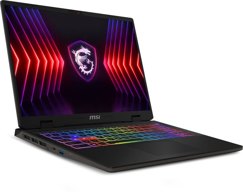MSI Sword 16 HX Intel Core i7 13th Gen 13700HX - (16 GB/1 TB SSD/Windows 11 Home/8 GB Graphics/NVIDIA GeForce RTX 4060/144 Hz) Sword 16 HX B13VFKG-653IN Gaming Laptop (16 Inch, Cosmos Gray, 2.3 Kg, With MS Office)