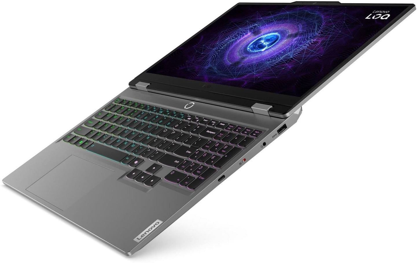 Lenovo LOQ 15IRX9 83DV01FYIN 15.6 Inch FHD Gaming Laptop, Intel Core i7-13645HX, 16GB RAM, 512GB SSD, GeForce RTX 4050 6GB, Windows 11 Home, Microsoft Office 2024, Grey