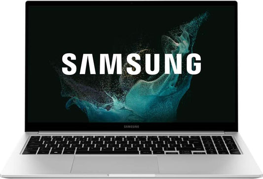 Samsung Galaxy Book2 Intel Core i5 12th Gen 1240P - (8 GB/512 GB SSD/Windows 11 Home/4 GB Graphics) NP750XEE-XB1IN Thin and Light Laptop (15.6 Inch, Silver, 1.6 kg, With MS Office)