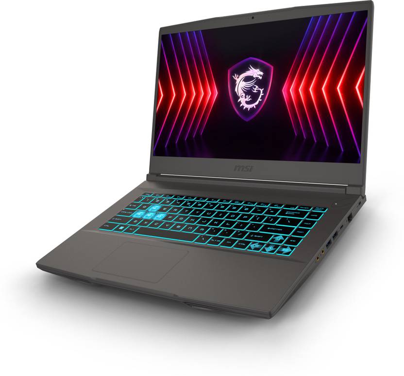 MSI Thin 15 Intel Core i5 13th Gen 13420H - (16 GB/512 GB SSD/Windows 11 Home/6 GB Graphics/NVIDIA GeForce RTX 3050/144 Hz) THIN 15 B13UDX-129IN Gaming Laptop  (15.6 Inch, Cosmos Gray, 1.86 Kg)