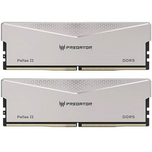 PREDATOR PALLASII DDR5 HEATSINK U-DIMM 6000MHZ 64GB (32GB*2) SILVER