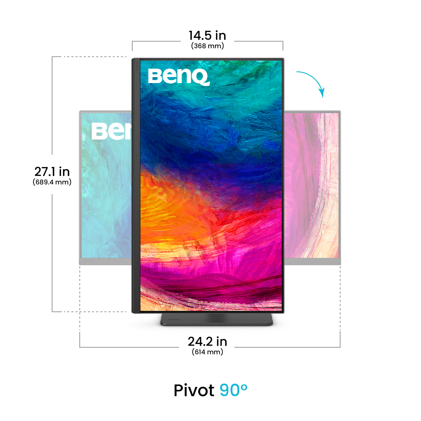 BENQ PD2706QN 27 INCH QHD MONITOR