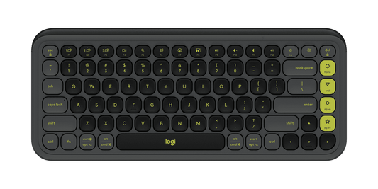LOGITECH POP ICON KEYS WIRELESS BLUETOOTH KEYBOARD GRAPHITE