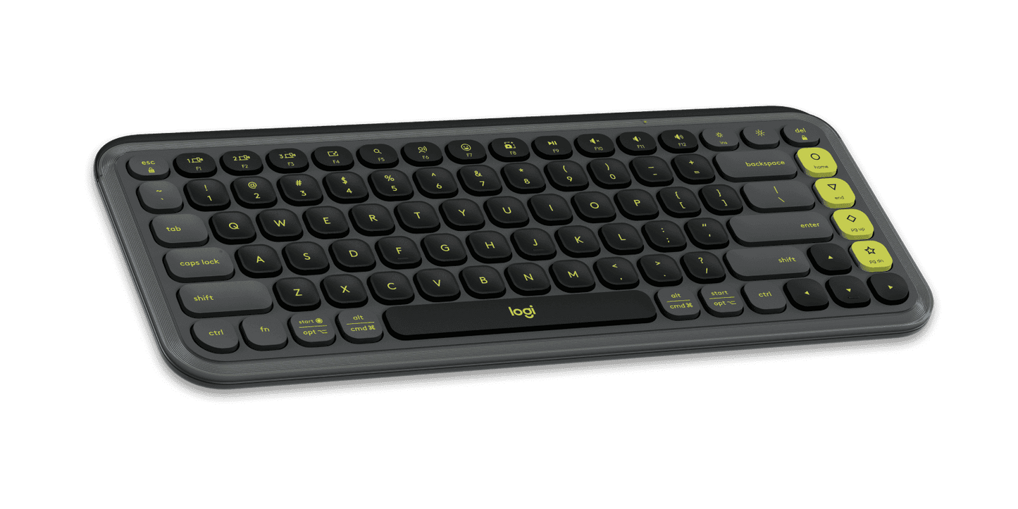 LOGITECH POP ICON KEYS WIRELESS BLUETOOTH KEYBOARD GRAPHITE