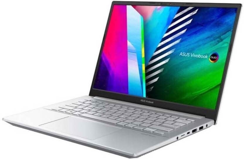 ASUS AMD Ryzen 5 Hexa Core 8th Gen - (8 GB/512 GB SSD/Windows 11 Home) M3400QA-KM501WS Laptop  (14 inch, Cosmos Blue, With MS Office)