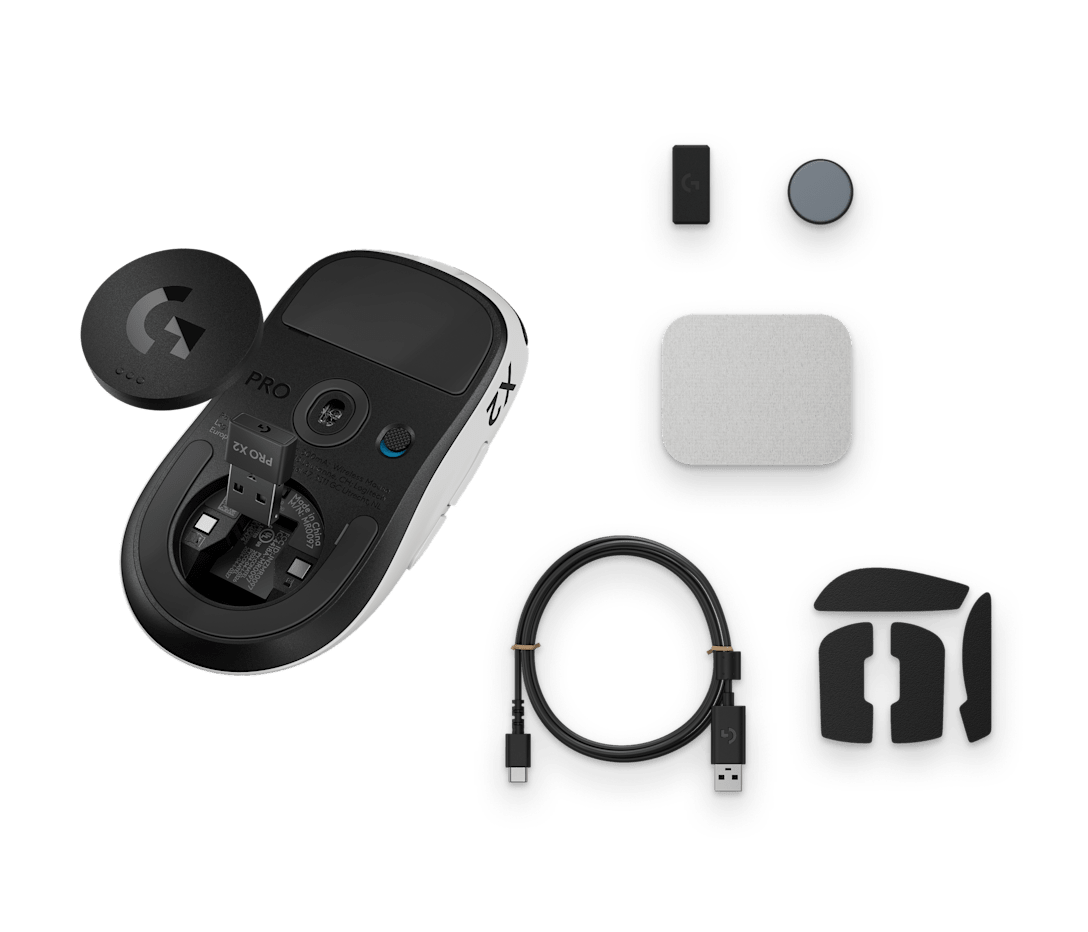 Logitech PRO X2 SUPERSTRIKE LIGHTSPEED Wireless Gaming Mouse