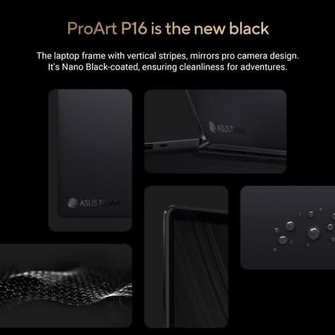 ASUS ProArt P16 OLED, Creator Laptop, AMD Ryzen AI 9 HX 370 (32GB/1TB/RTX 5080/40.64 cms (16) 4K Touch/Windows 11 Home/Office Home 2024 + M365 Basic (1 Year Validity)*) H7606WW-SE066WS