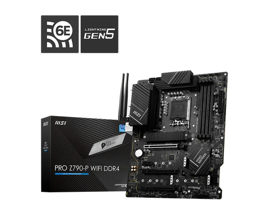 MSI PRO Z790-P WIFI DDR4 LGA 1700 Motherboard