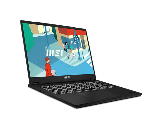 MSI Modern 14 H D13MG-409IN, Intel i5-13420H, 8GBx2, 512GB SSD, IPS-Level FHD+ 14 Inch Black