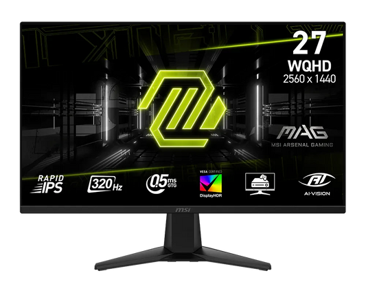MSI MAG 275QF X32 27-Inch WQHD Rapid IPS 320Hz Gaming Monitor
