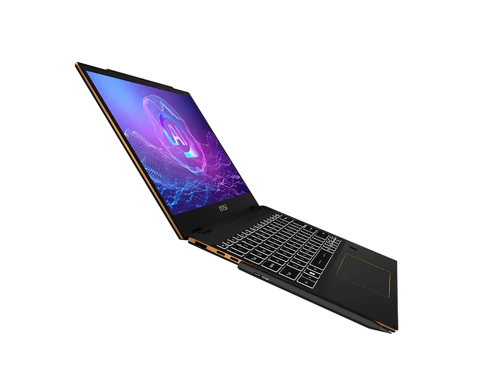 MSI Summit 13 AI Evo A2HMTG-071IN, Intel Core Ultra 5 225H, 16GB Ram, 1TB SSD, IPS-Level FHD+ 13.3Inch, Black