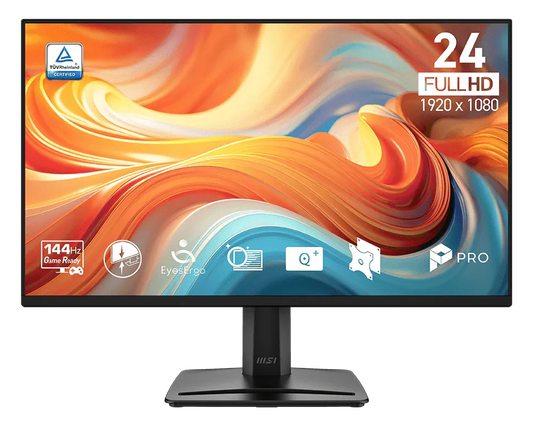 MSI PRO MP245 E14VL FHD 1920x1080, Computer Monitor IPS, 144Hz