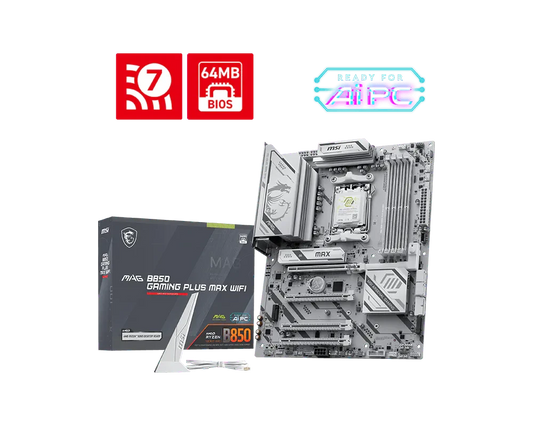 MSI MAG B850 GAMING PLUS MAX WIFI MOTHERBOARD