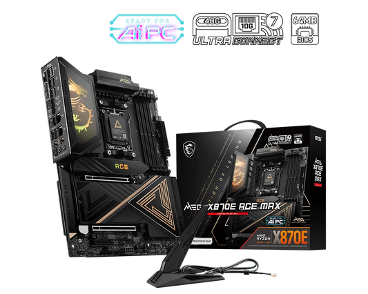 MSI MEG X870E ACE MAX AMD AM5 ATX Motherboard